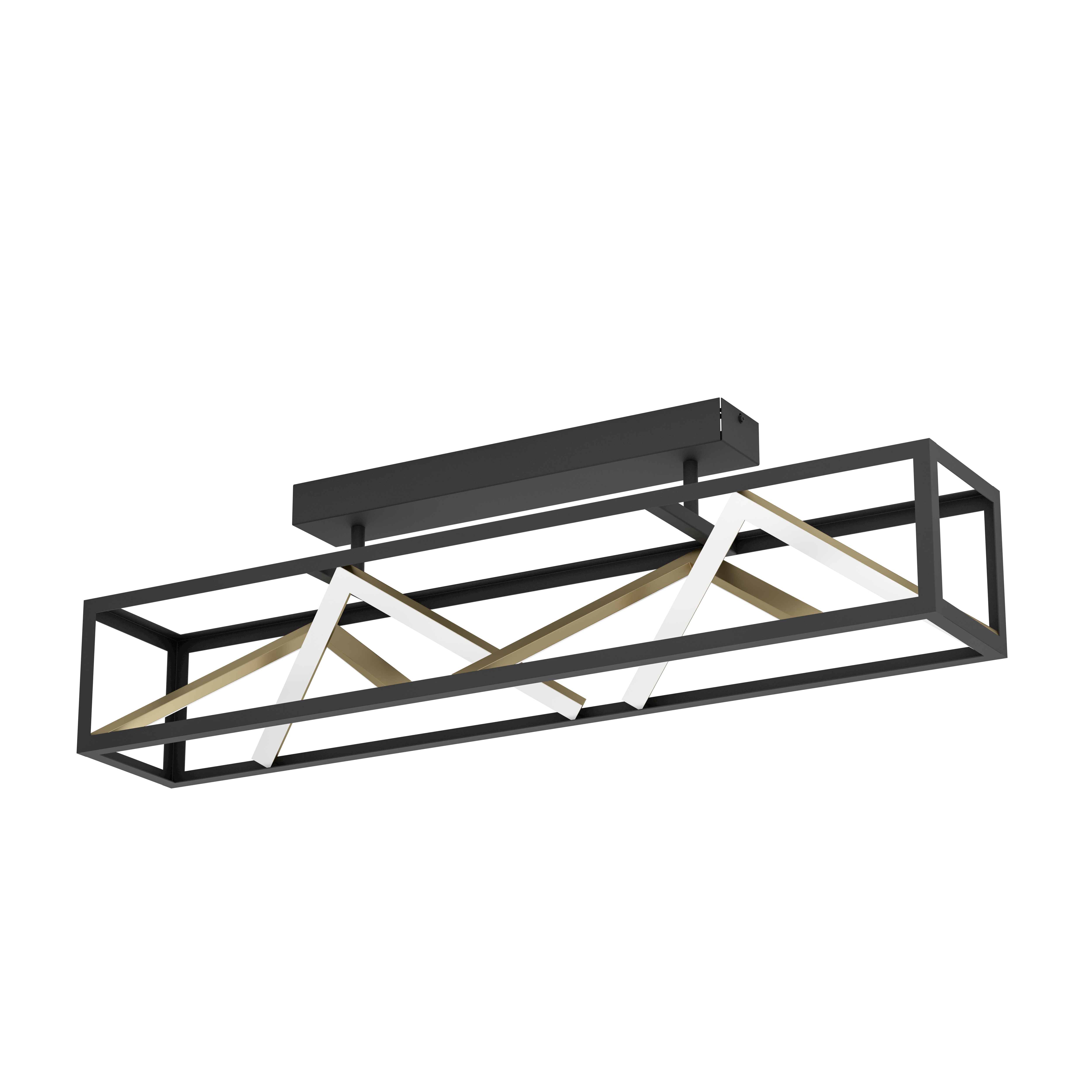Eglo Lighting LED-CCT-DL SCHWARZ/GOLD 'PENELA' Crystal&Design from the PENELA range. Part Number - 390416