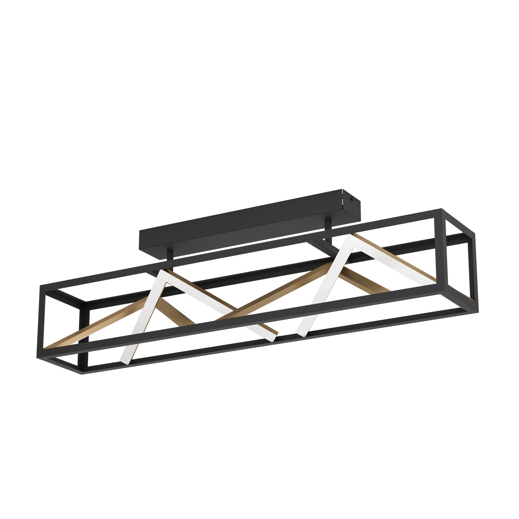 Eglo Lighting LED-CCT-DL SCHWARZ/GOLD 'PENELA' Crystal&Design from the PENELA range. Part Number - 390416