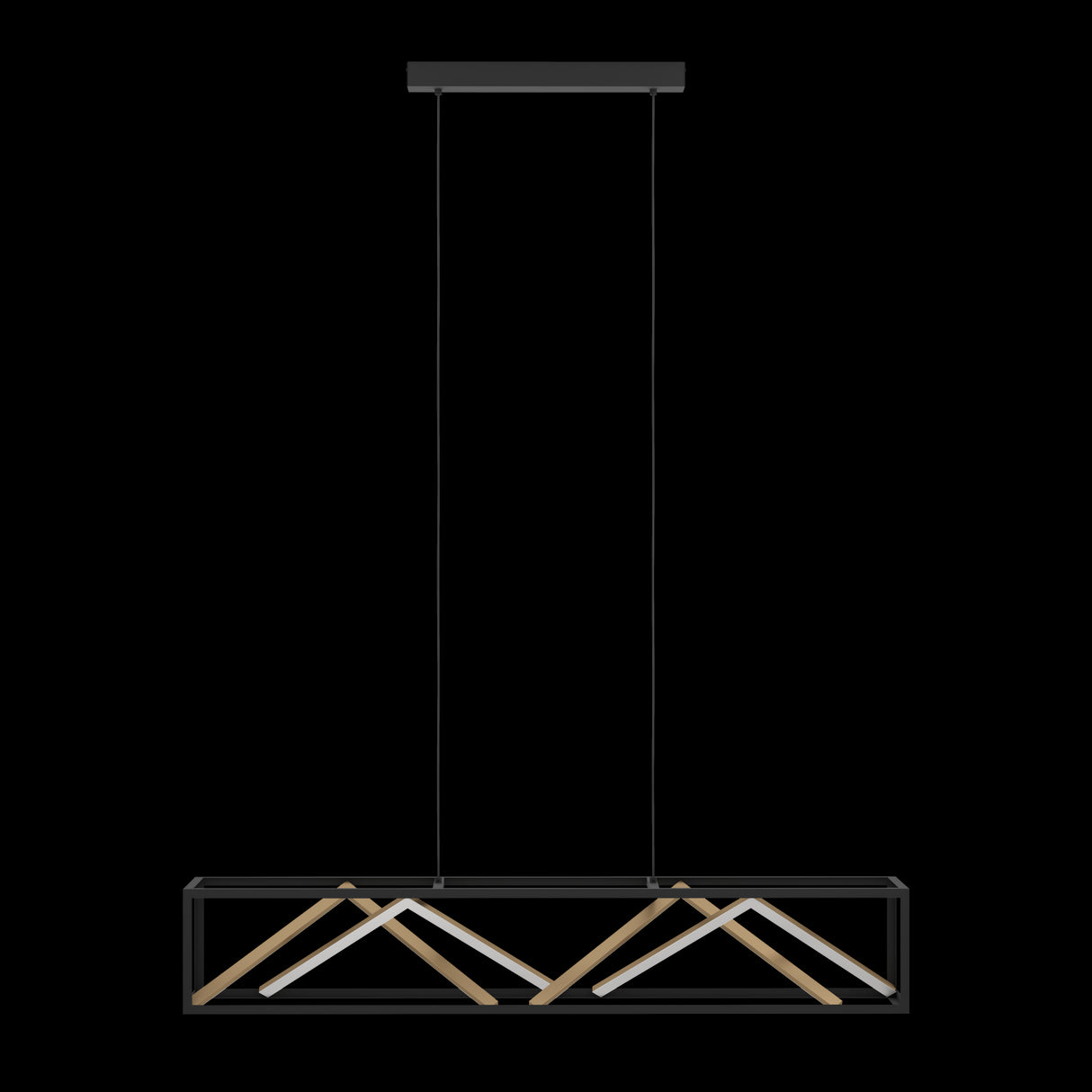 Eglo Lighting LED-CCT-HL SCHWARZ/GOLD 'PENELA' Crystal&Design from the PENELA range. Part Number - 390417
