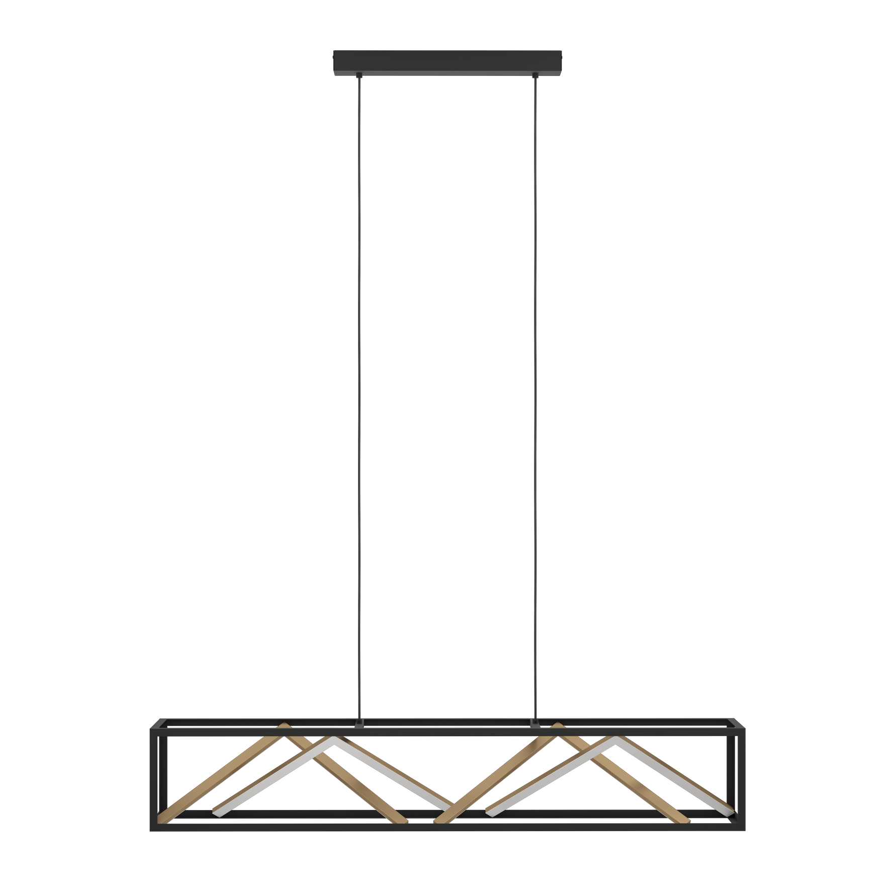 Eglo Lighting LED-CCT-HL SCHWARZ/GOLD 'PENELA' Crystal&Design from the PENELA range. Part Number - 390417