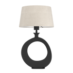 Eglo Lighting TL/1 H-520 SCHWARZ/LEINEN NATUR 'DIEZMA' Crystal&Design from the DIEZMA range. Part Number - 390423