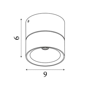 Searchlight Electric Manhattan LED Wall Light, Aluminium with Clear Glass 39330BK