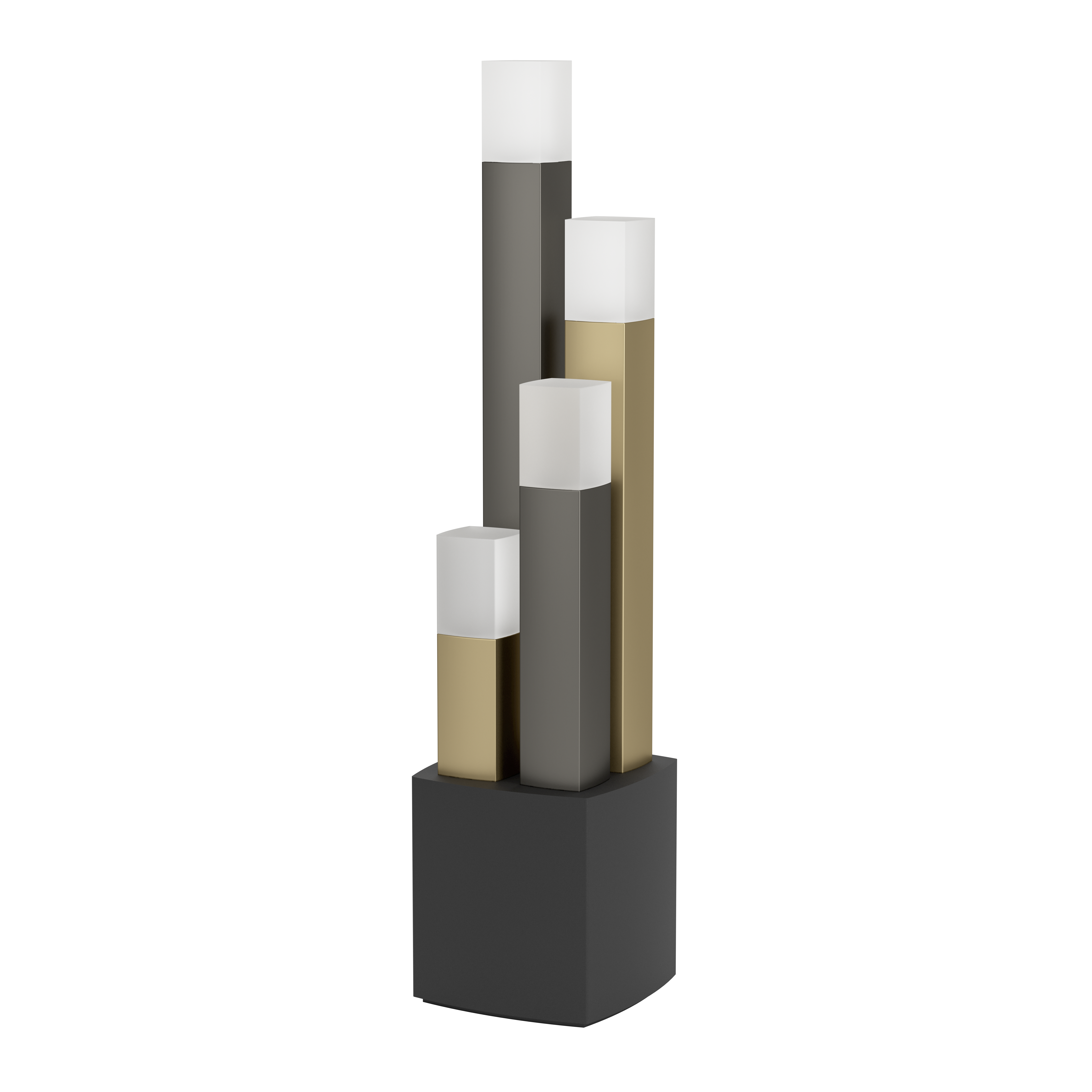 Eglo Lighting LED-TL/4 black/brown/gold 'ESTANTERIOS' Crystal&Design from the ESTANTERIOS range. Part Number - 39907