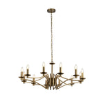 Ascot  12Lt Pendant - Antique Brass Metal
