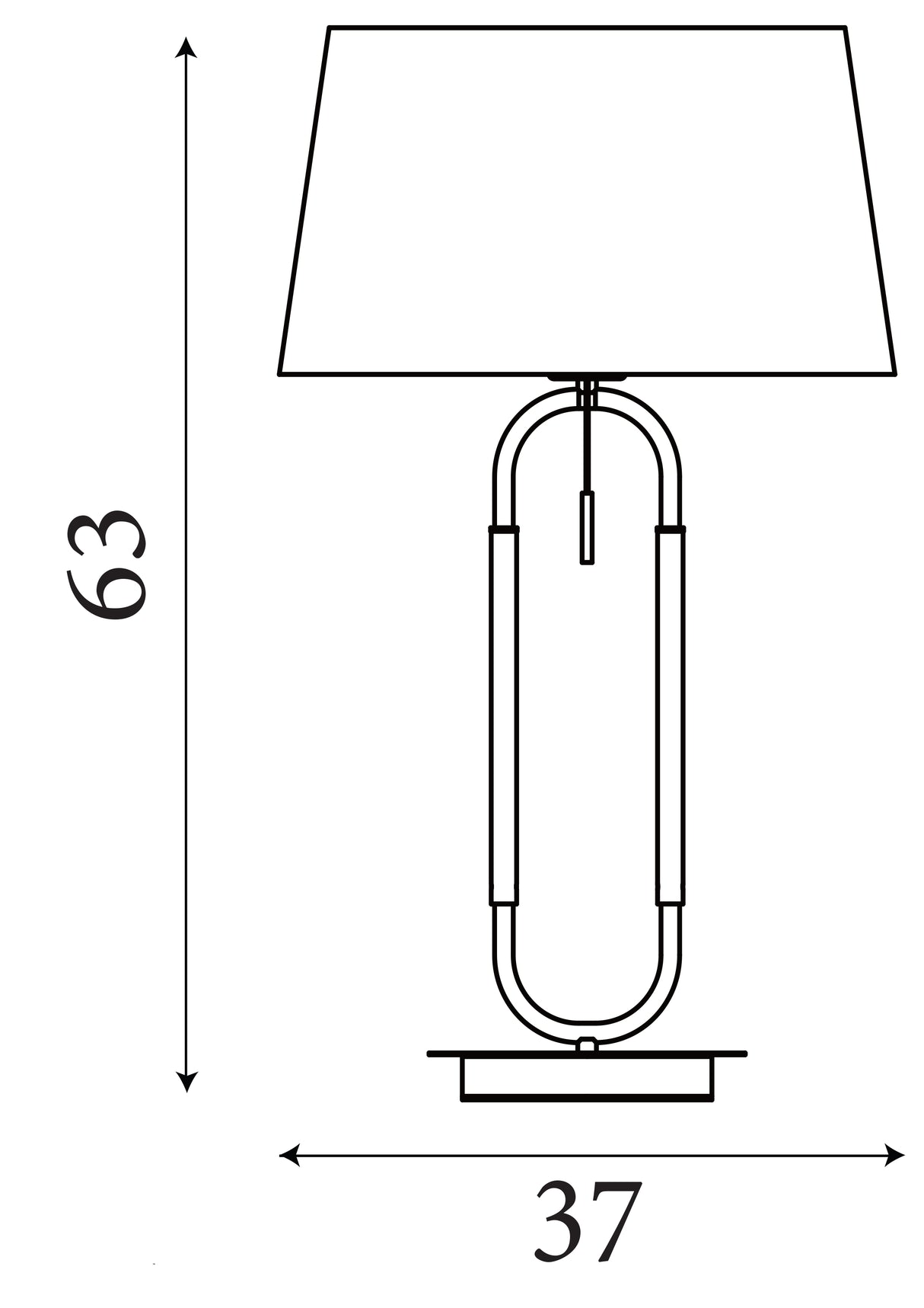 Searchlight Electric Jazz Table Lamp - Black, Satin Brass Metal & Black Velvet 41431SB