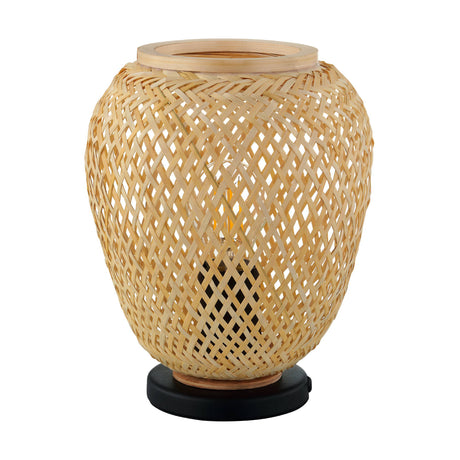 Eglo EU Dembleby Table Lamp Natural/Black 