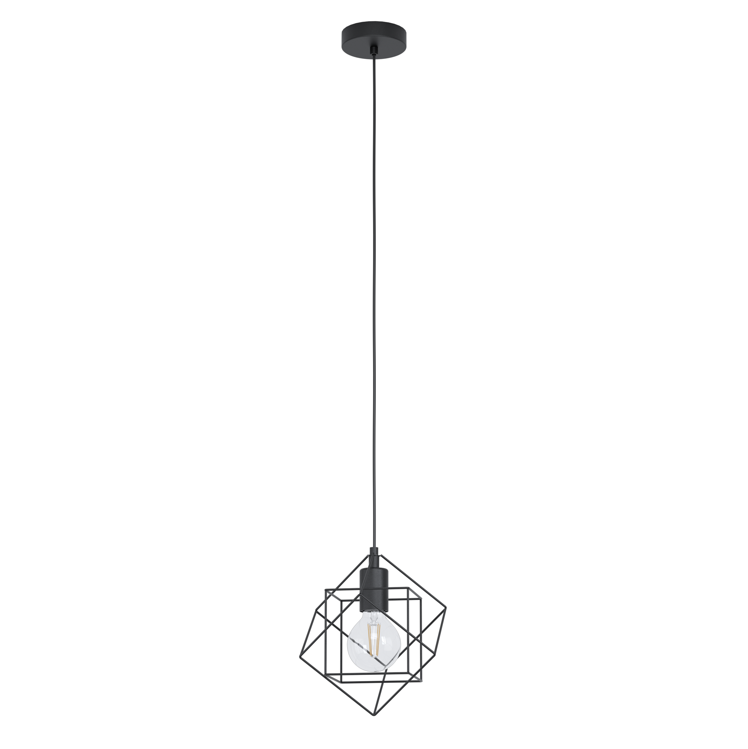 Eglo Lighting HL/1 E27 black 'STRAITON' Vintage from the STRAITON range. Part Number - 43358