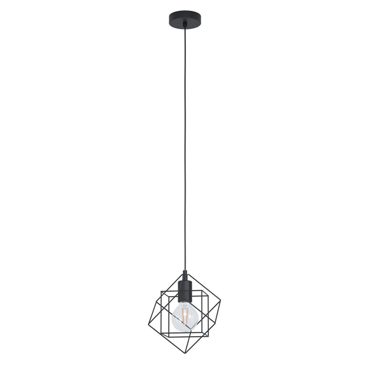 Eglo Lighting HL/1 E27 black 'STRAITON' Vintage from the STRAITON range. Part Number - 43358