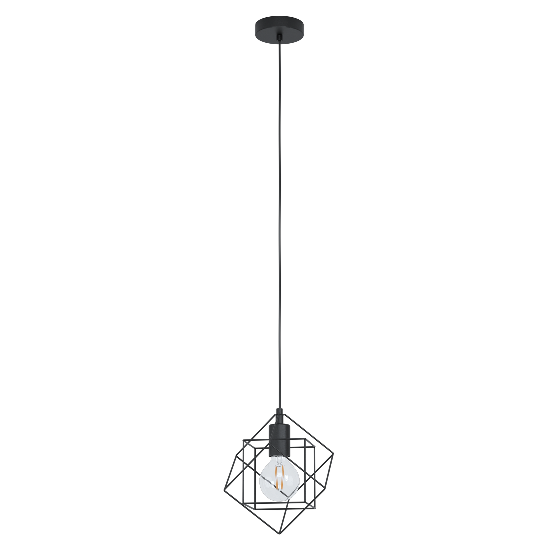 Eglo Lighting HL/1 E27 black 'STRAITON' Vintage from the STRAITON range. Part Number - 43358