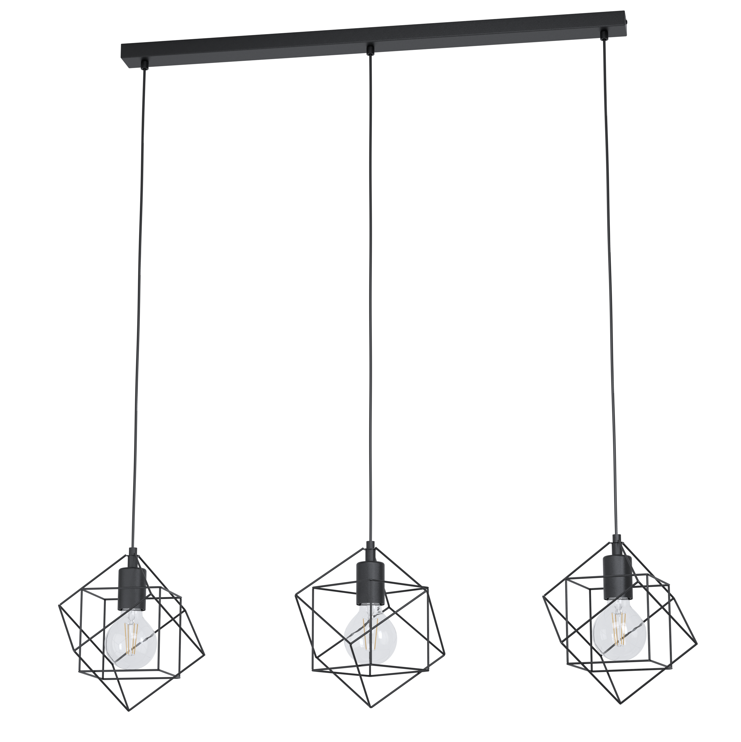 Eglo Lighting HL/3 E27 L-905 black 'STRAITON' Vintage from the STRAITON range. Part Number - 43361