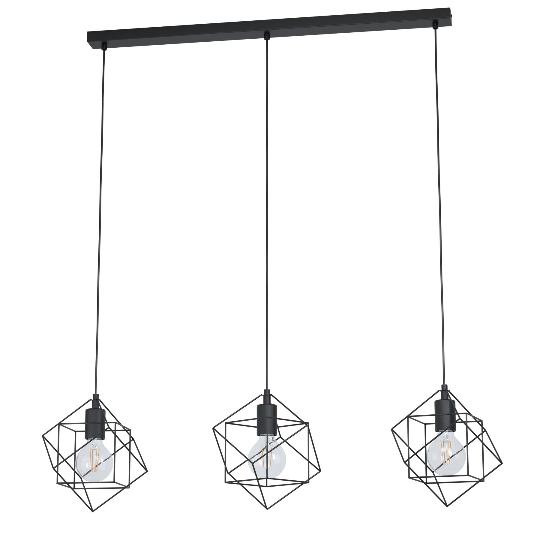 Eglo Lighting HL/3 E27 L-905 black 'STRAITON' Vintage from the STRAITON range. Part Number - 43361