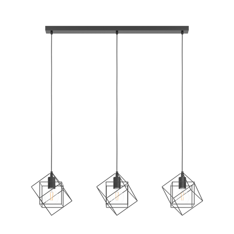 Eglo Lighting HL/3 E27 L-905 black 'STRAITON' Vintage from the STRAITON range. Part Number - 43361