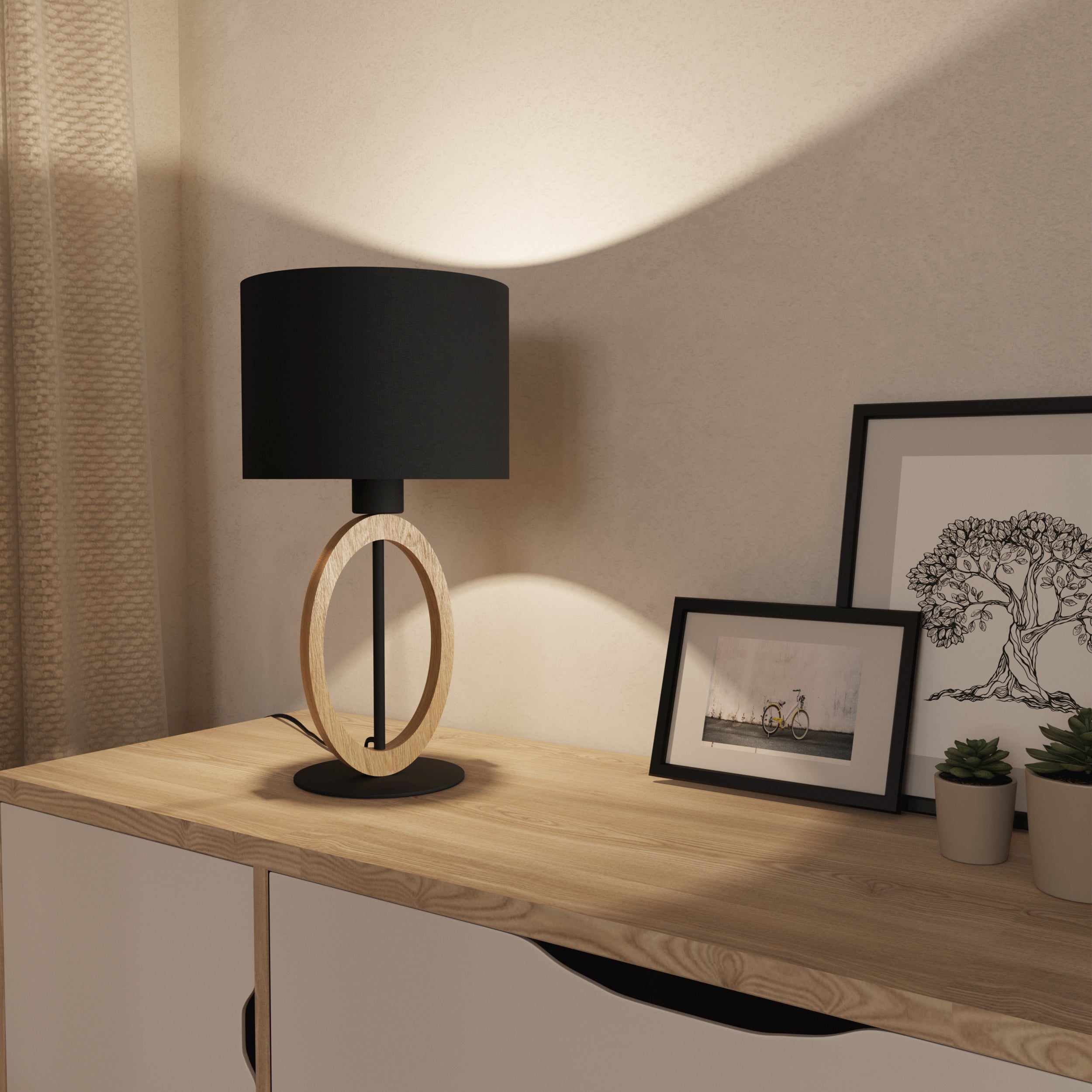Eglo EU Sarsina White Aluminium & Plastic LED Ceiling Light, 30cm product image - Endon Lighting from First Light Direct with great prices and fast UK delivery