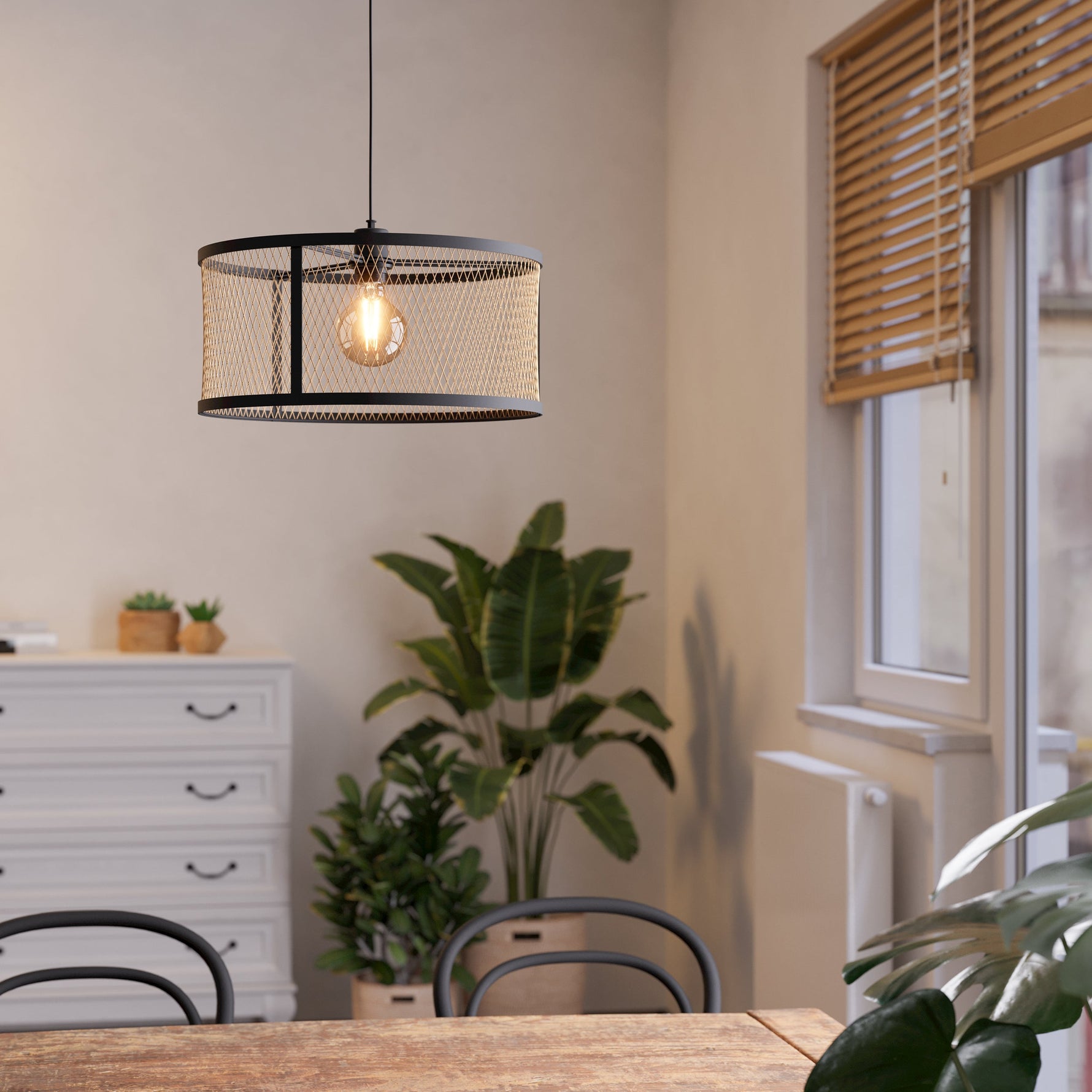 Eglo EU Talamello Black Round Aluminium LED Wall Light product image - Endon Lighting from First Light Direct with great prices and fast UK delivery