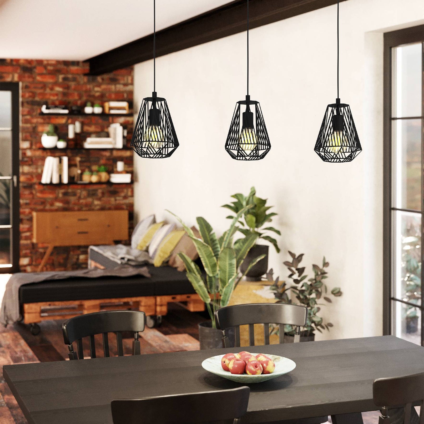 Eglo EU Dundry White Plastic LED Under Cabinet Light
