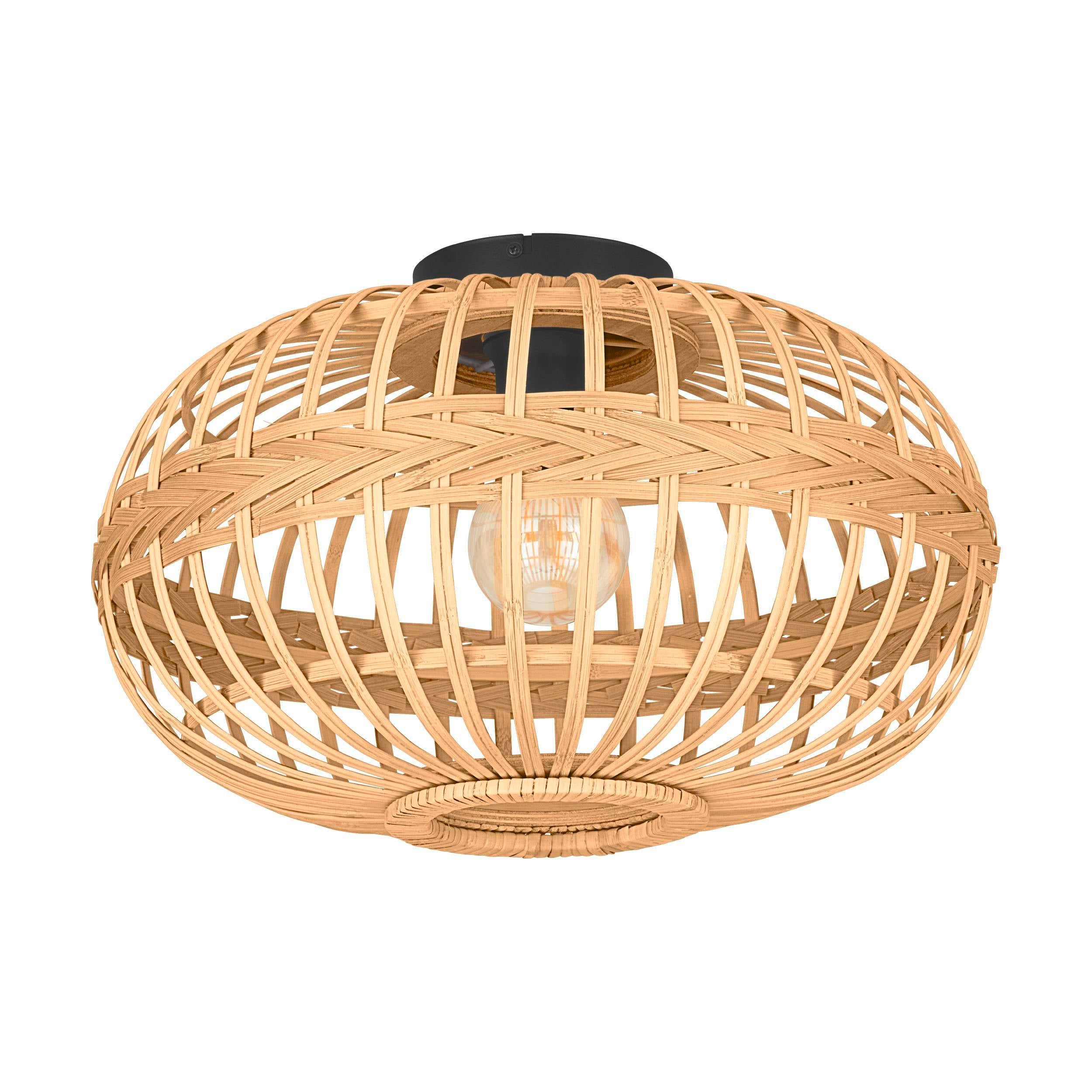 Eglo EU Carlton 2 Black Steel Pendant Light