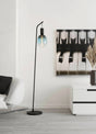 Eglo EU CRANLEY Vintage Floor Lamp – Black Steel, E27 Fitting, Foot Switch