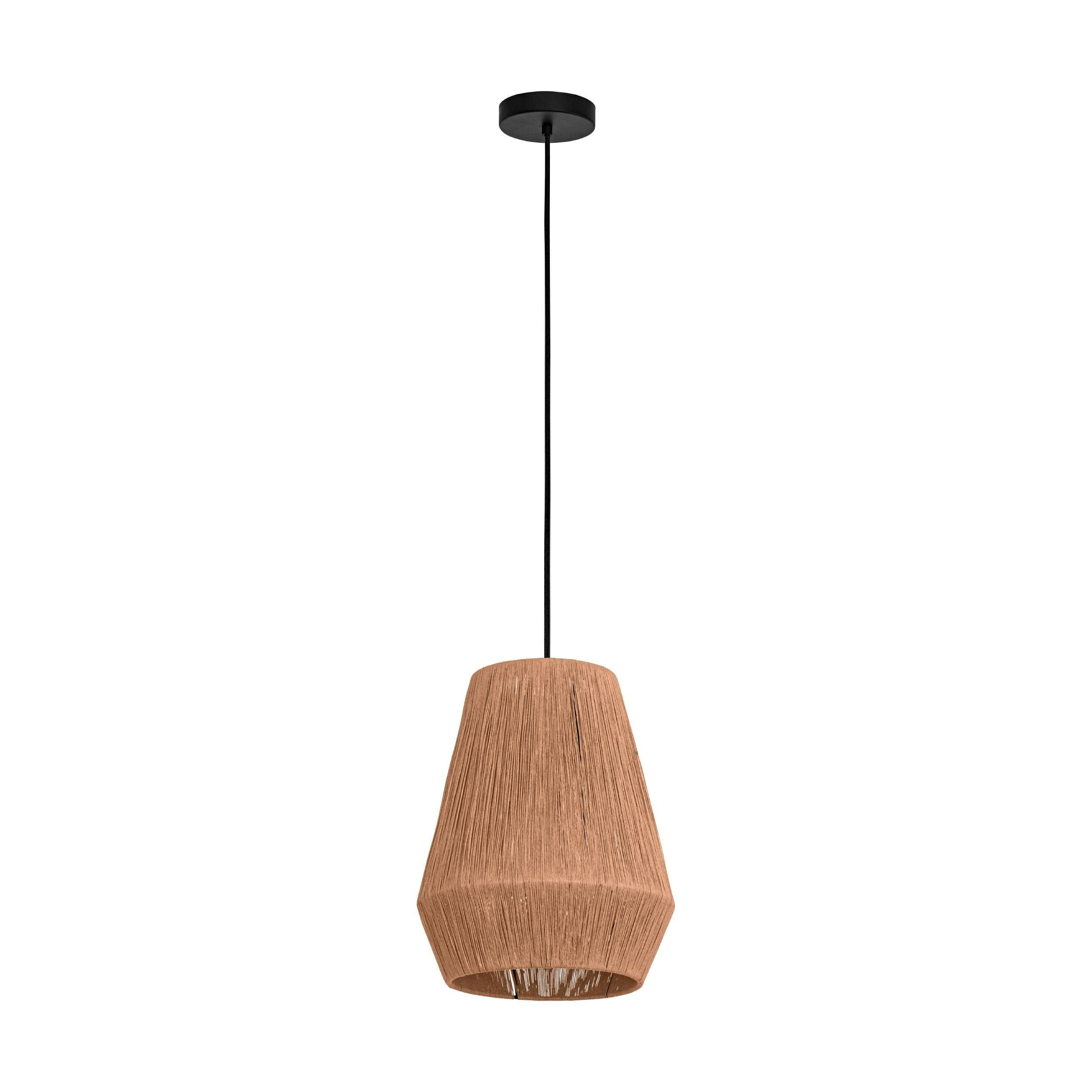 Eglo EU Caprarola Two Toned Satin Glass Single Pendant Light