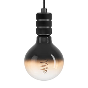 Eglo EU Single Pendant Light E27 Black YORTH