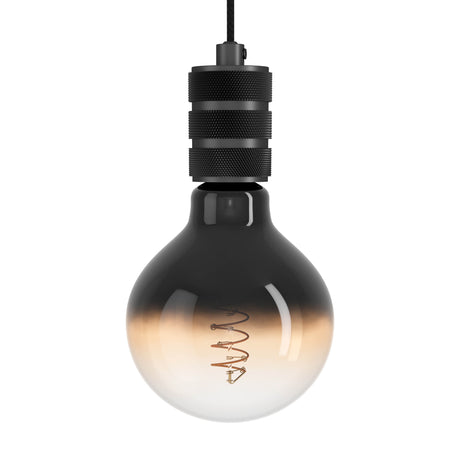 Eglo EU Single Pendant Light E27 Black YORTH