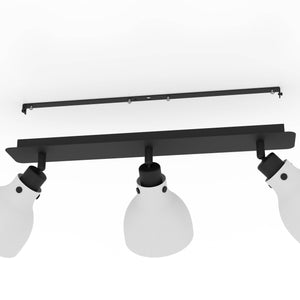 Eglo EU Matlock 3 Set Ceiling Light E27 Grey and Black