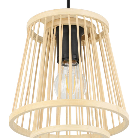 Eglo EU Hykeham 3 Set Pendant E27 Black