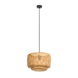 Eglo EU Hettonle Single Pendant Light E27 Black 