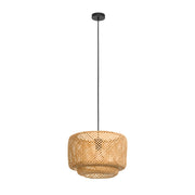 Eglo EU Hettonle Single Pendant Light E27 Black 