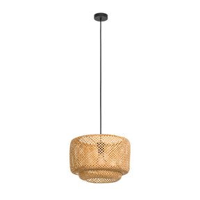 Eglo EU Hettonle Single Pendant Light E27 Black 