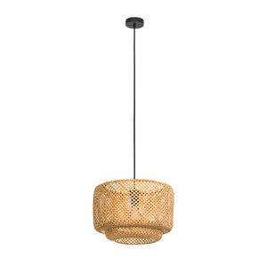 Eglo EU Hettonle Single Pendant Light E27 Black 