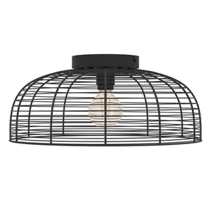Eglo EU Rinroe Black Steel Wire Ceiling Light