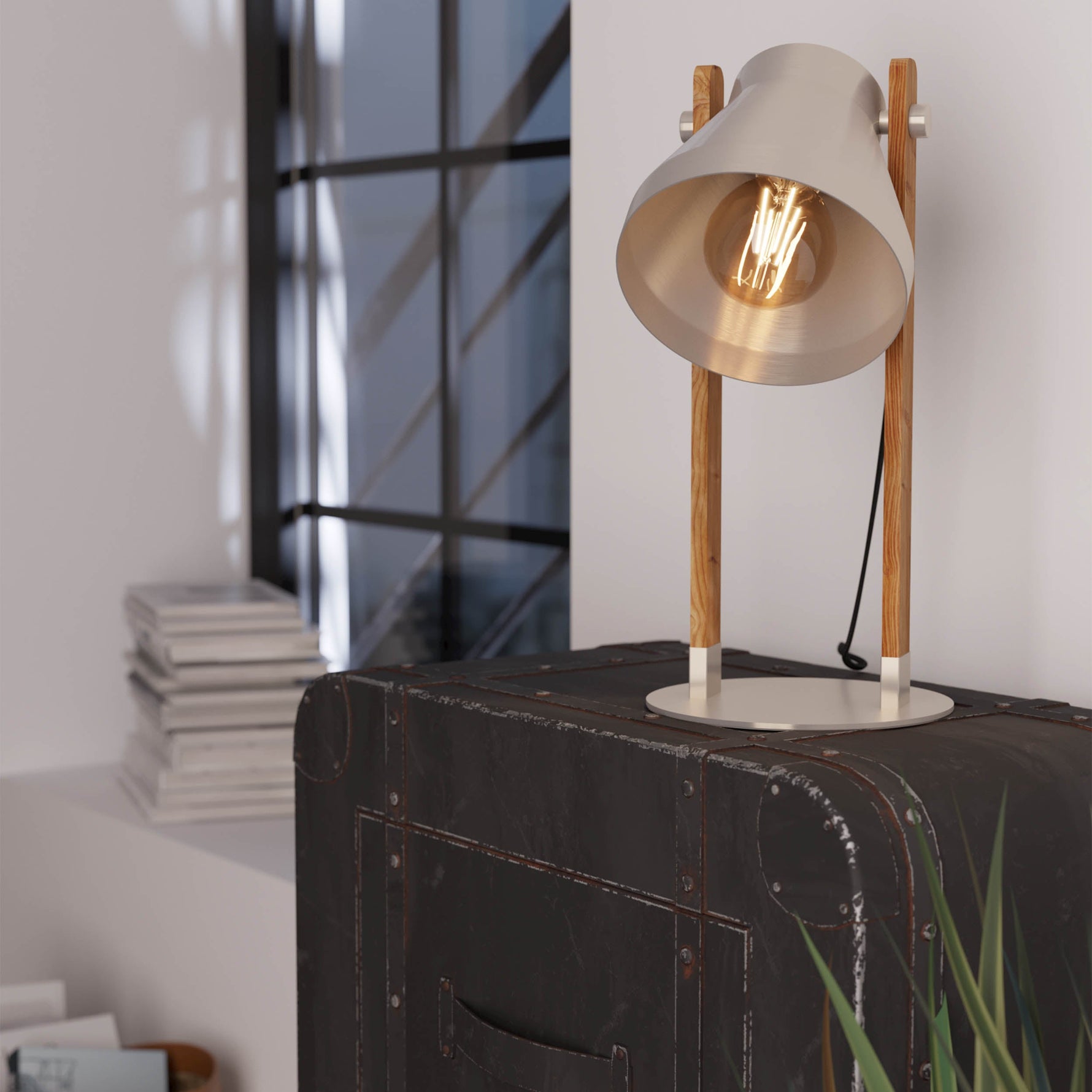 Eglo EU Collecorvino LED Ceiling Light Modern Black Steel & Aluminum Slim Oval Light Panel product image - Endon Lighting from First Light Direct with great prices and fast UK delivery