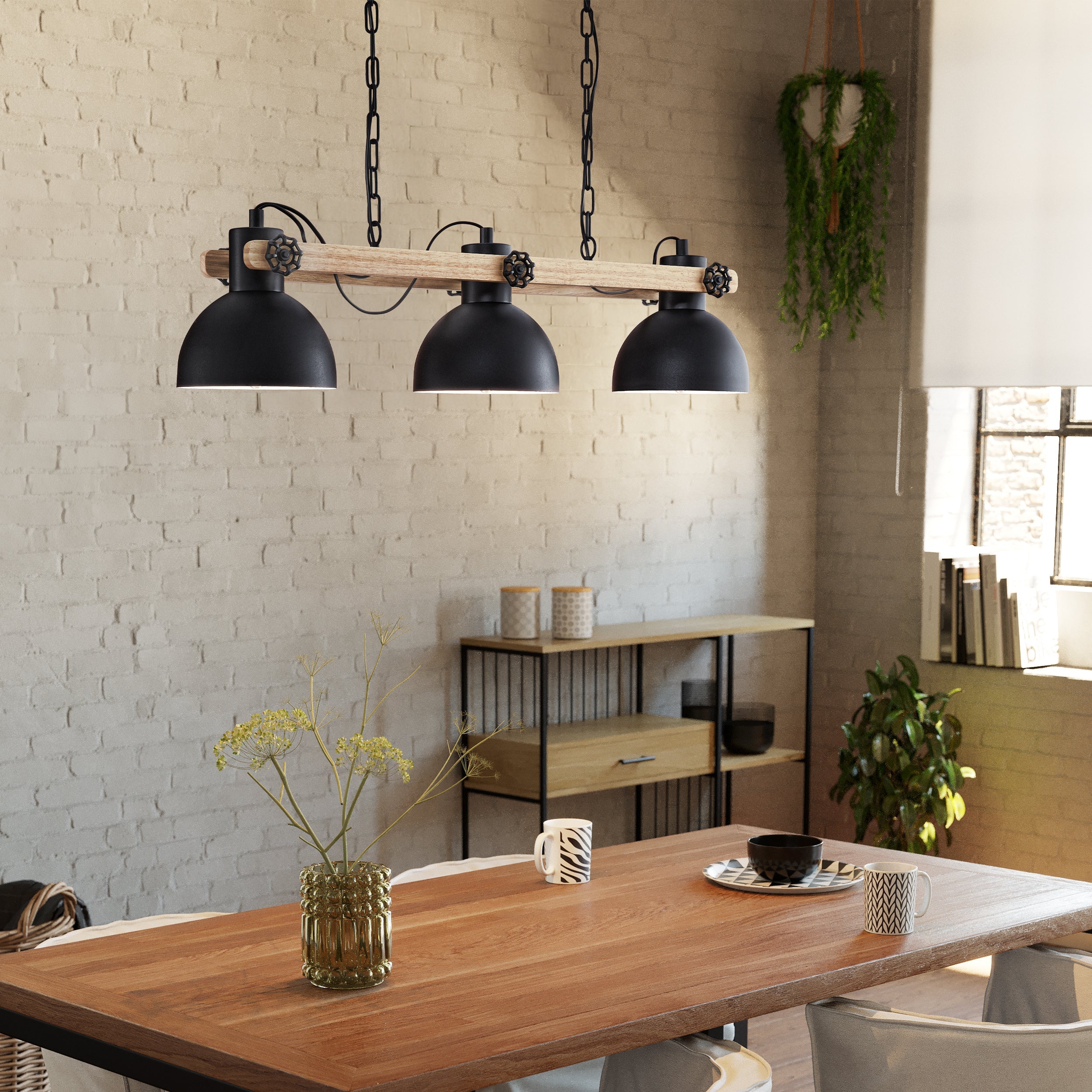 Eglo EU Lanciano-Z White Plastic & Steel LED Tuneable White Ceiling Light product image - Endon Lighting from First Light Direct with great prices and fast UK delivery