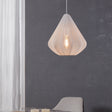 Eglo EU Dolwen White Steel Contemporary Single Pendant