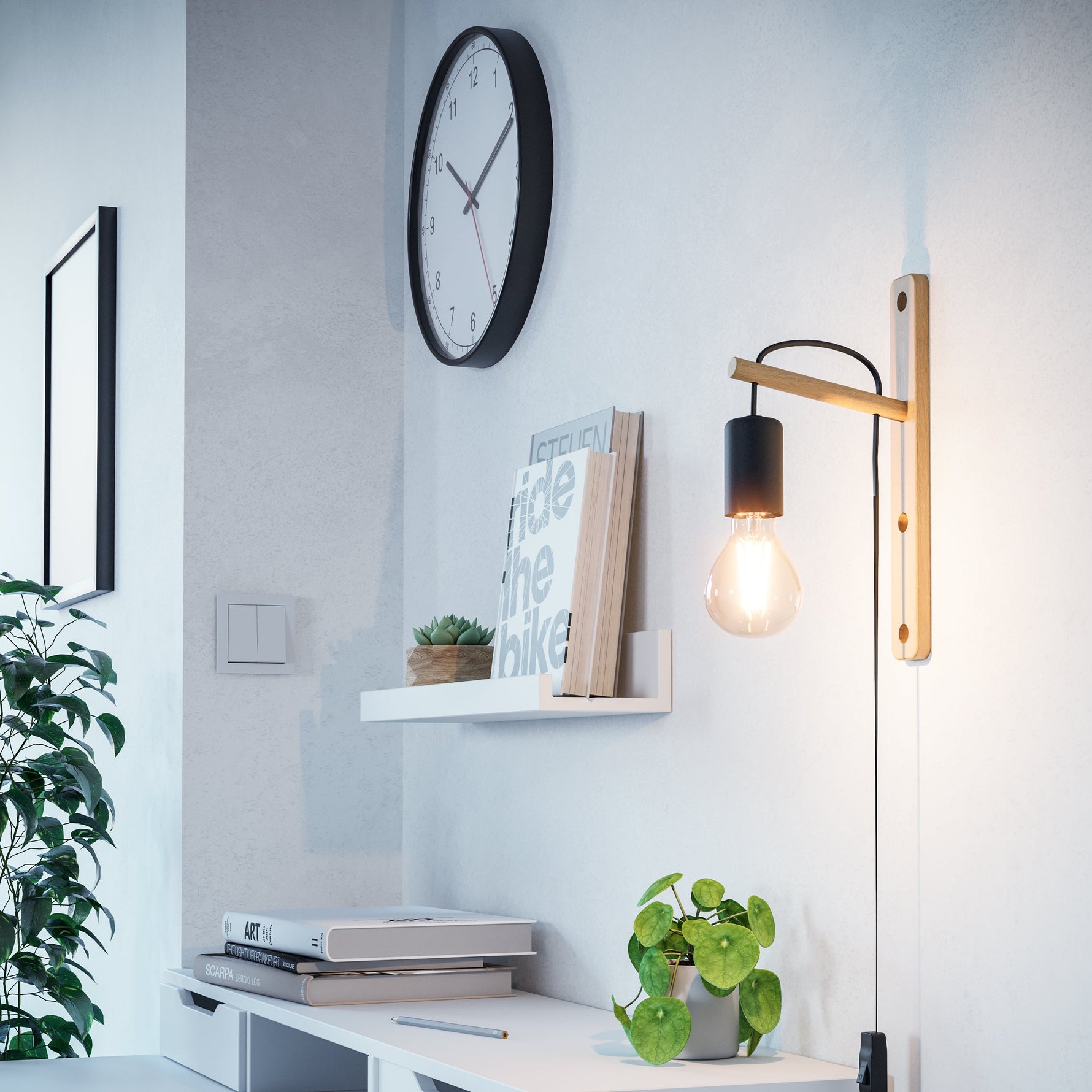 Eglo EU VENTO?1 Outdoor Wall or Ceiling Light – Stainless Steel with White Glass, LED, Warm White, IP44