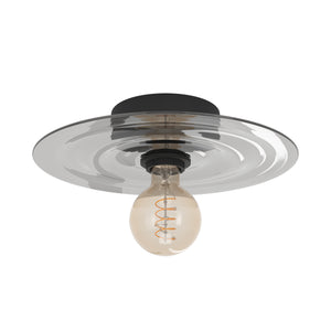 Eglo EU Lintmill Ceiling Light – Vintage Black & Brushed Brass Design, 53cm