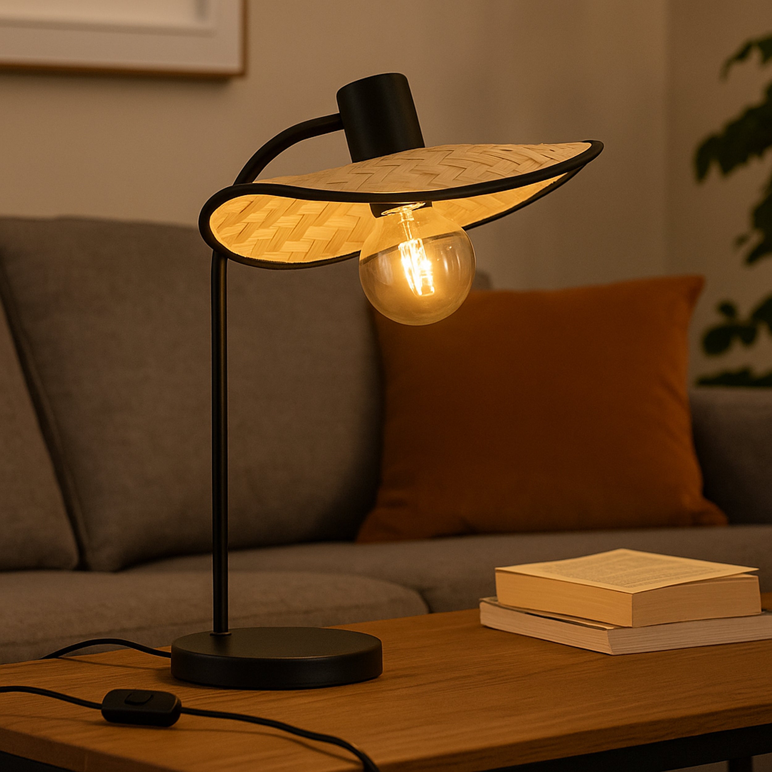 Eglo EU Carlton 1 Single Pendant Light E27 Black