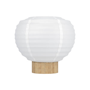 Eglo EU Summerhill Wood & Paper Vintage Table Lamp