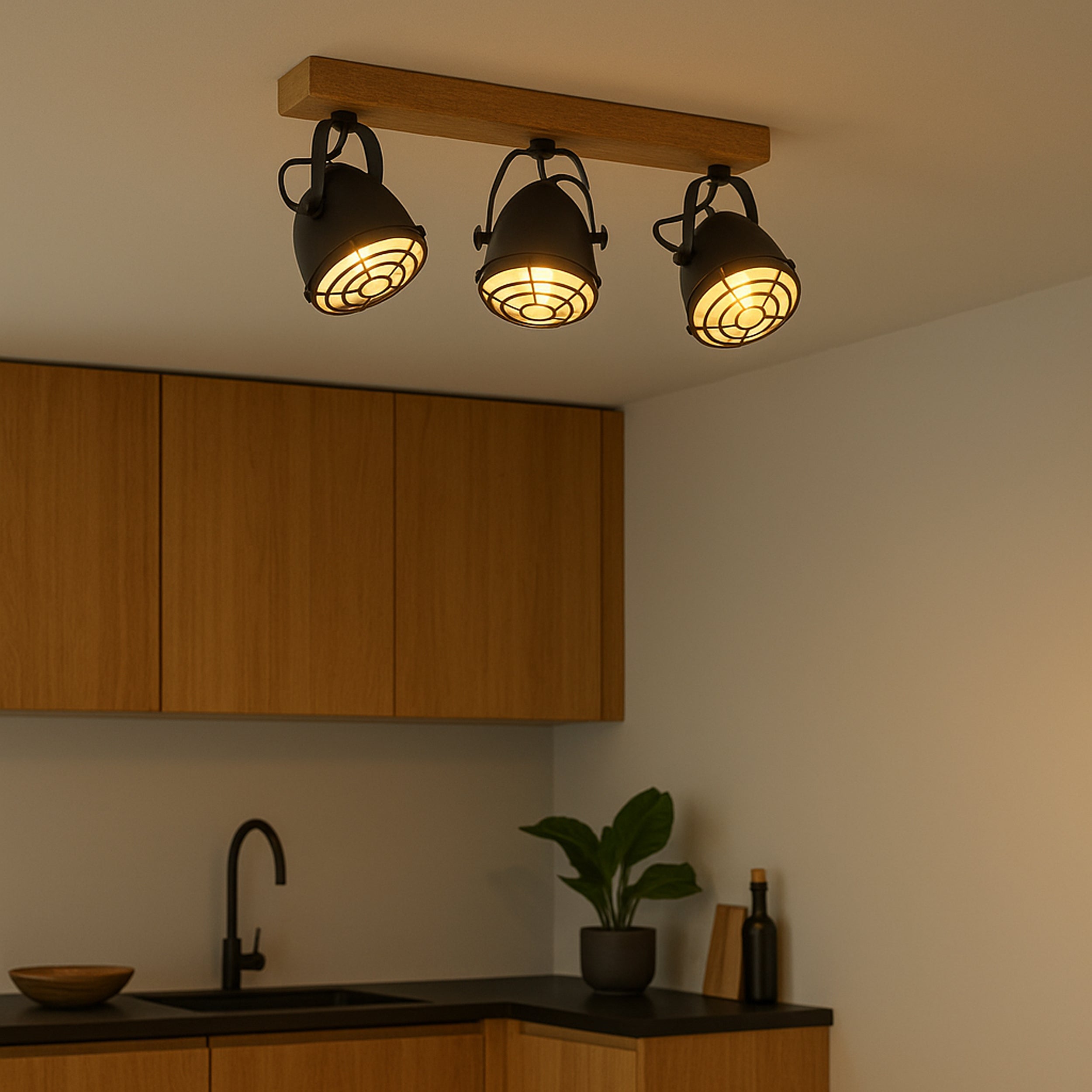 Eglo EU Salobrena 1 White Aluminium LED Ceiling Light product image - Endon Lighting from First Light Direct with great prices and fast UK delivery