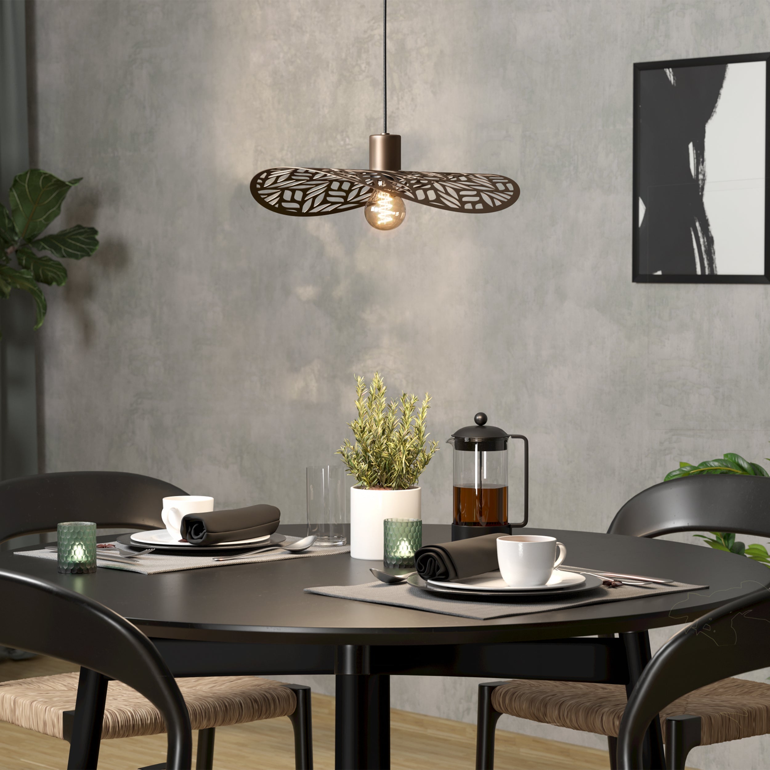 Eglo EU MATLOCK Wall Light – Adjustable Vintage Metal Wall Lamp, Black & Grey, E27, Inline Switch
