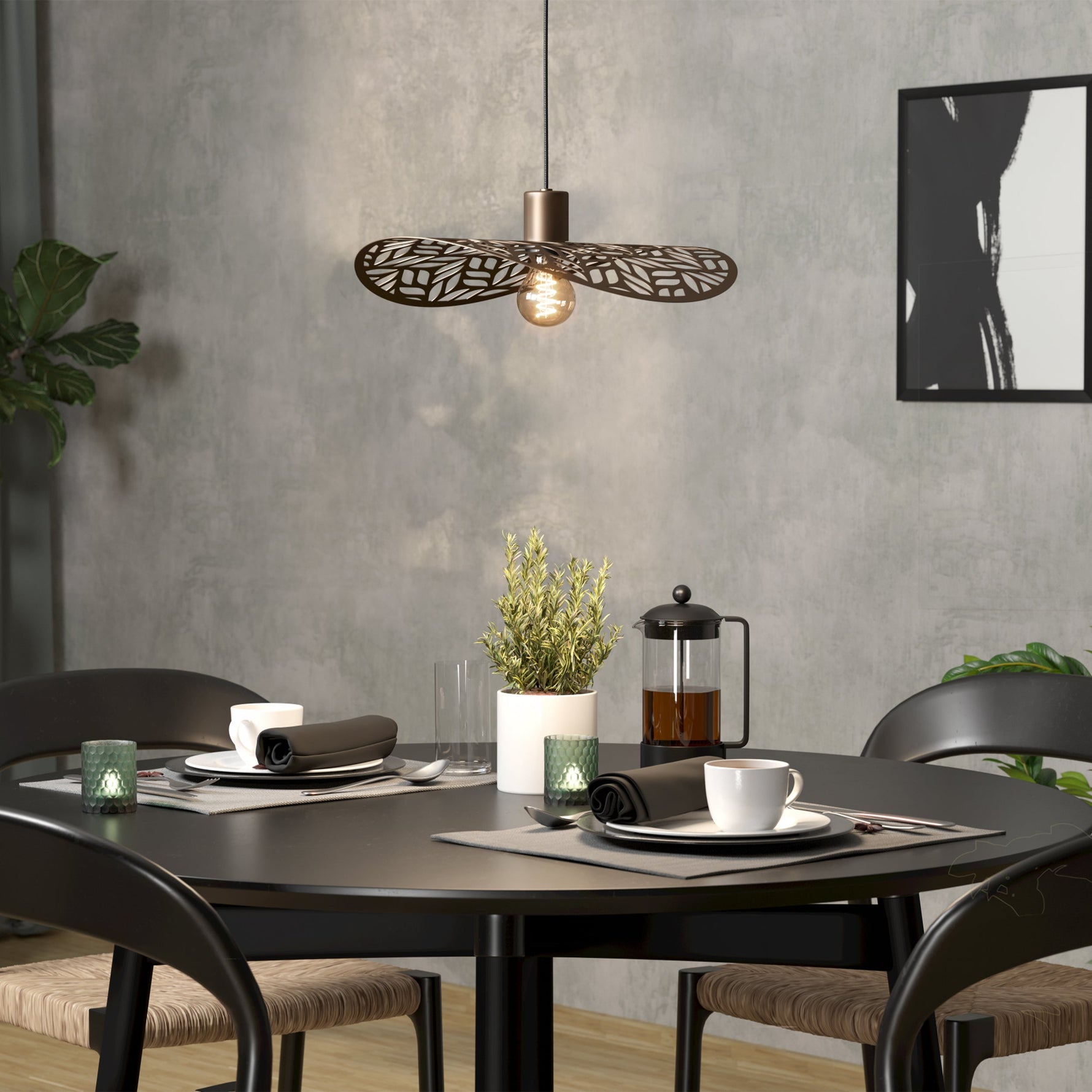 Eglo EU MATLOCK Wall Light – Adjustable Vintage Metal Wall Lamp, Black & Grey, E27, Inline Switch