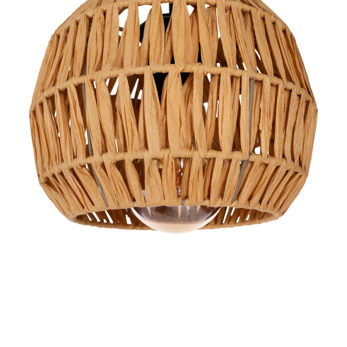 Eglo EU Sheldon 3 Light Pendant Triple Rope Globe Pendant Light for Dining or Kitchen