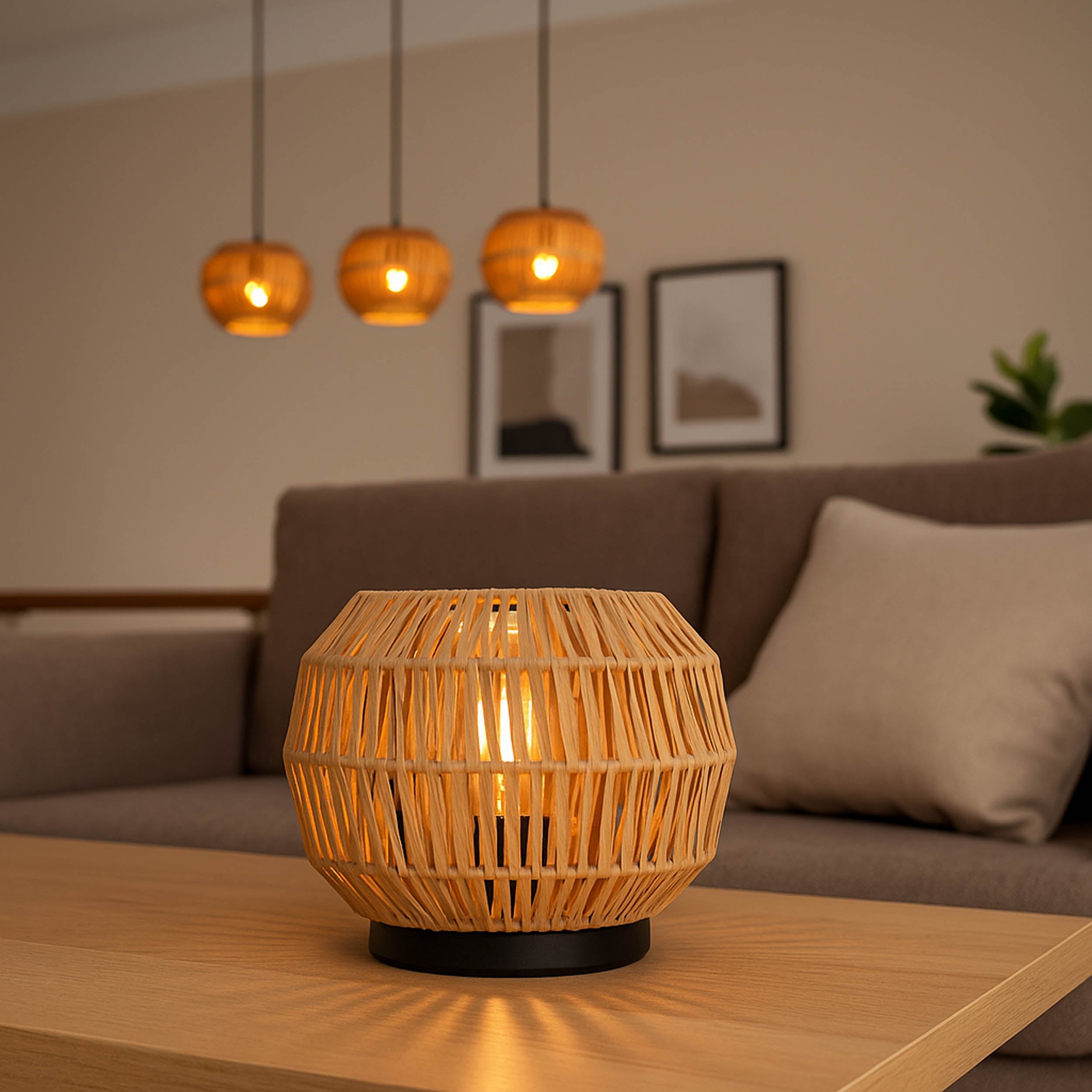 Eglo EU Single Pendant Light E27 Black YORTH