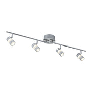 Bubbles 4Lt Split Bar Spotlight - Chrome & Bubble Acrylic