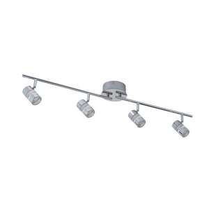 Searchlight Electric Bubbles 4Lt Split Bar Spotlight - Chrome & Bubble Acrylic 4414CC