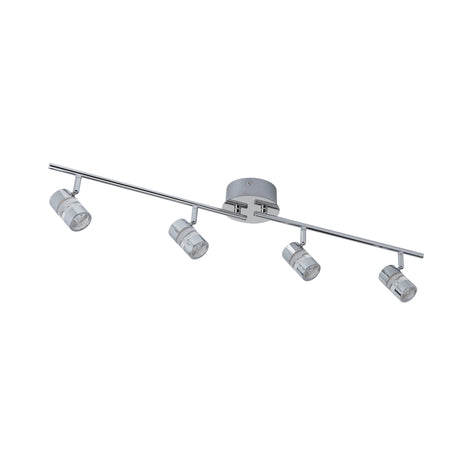 Searchlight Electric Bubbles 4Lt Split Bar Spotlight - Chrome & Bubble Acrylic 4414CC