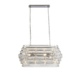 Rene 12Lt Ceiling Pendant - Chrome & Crystal