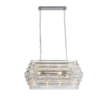 Rene 12Lt Ceiling Pendant - Chrome & Crystal