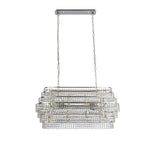 Searchlight Electric Rene 12Lt Ceiling Pendant - Chrome & Crystal 4512-12CC