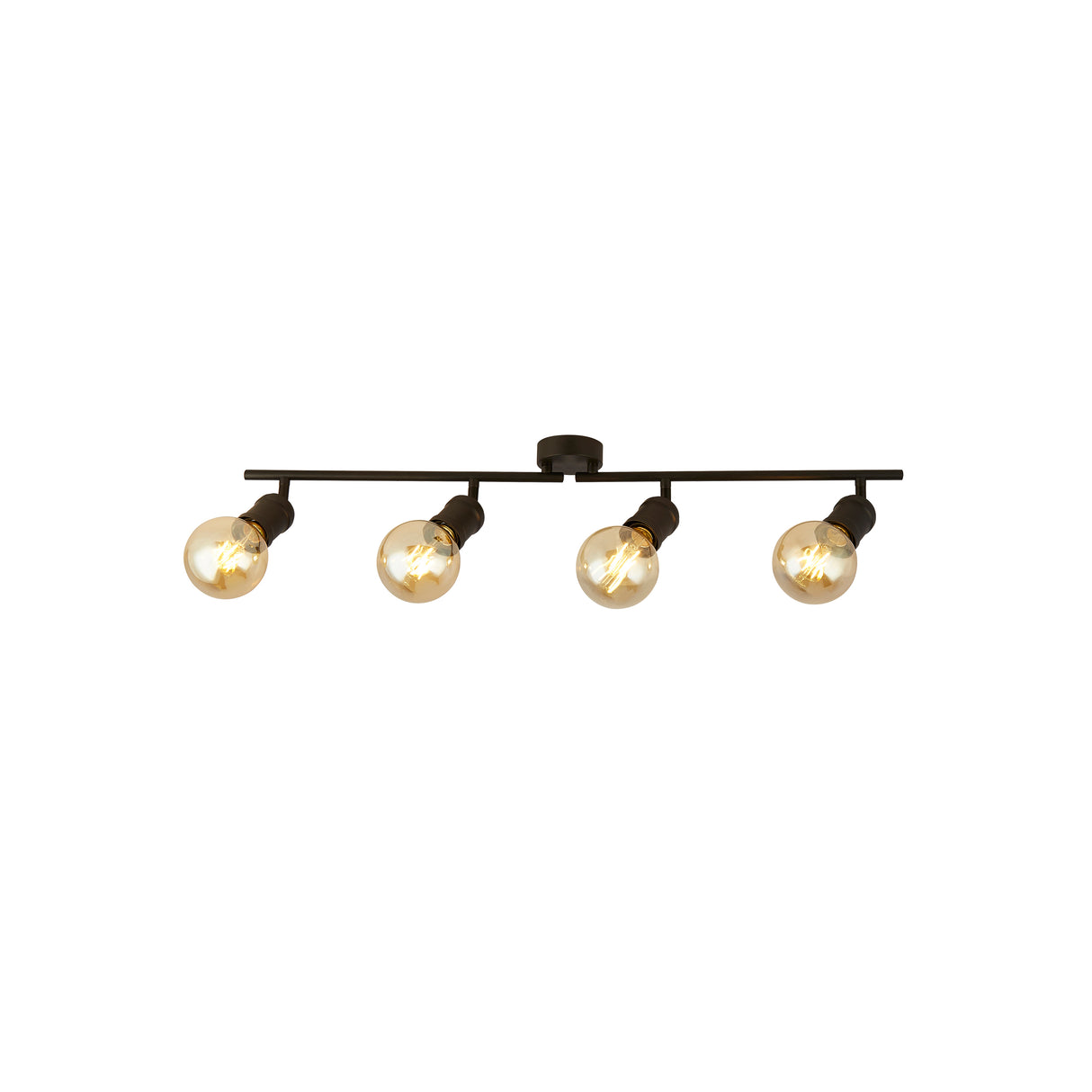 Dance 4Lt Split Bar Spotlight - Sand Black Metal